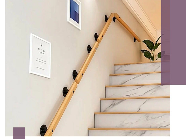 Поручни металлические и деревянные под ключ в Каменске-Уральском