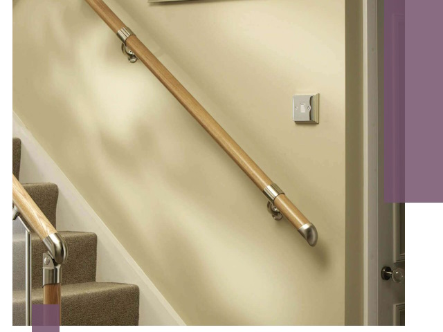 Монтаж пристенных поручней профессионально в Каменске-Уральском